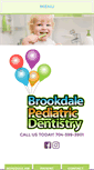 Mobile Screenshot of brookdalepediatricdentistry.com